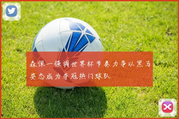 森保一强调世界杯节奏力争以黑马姿态成为夺冠热门球队